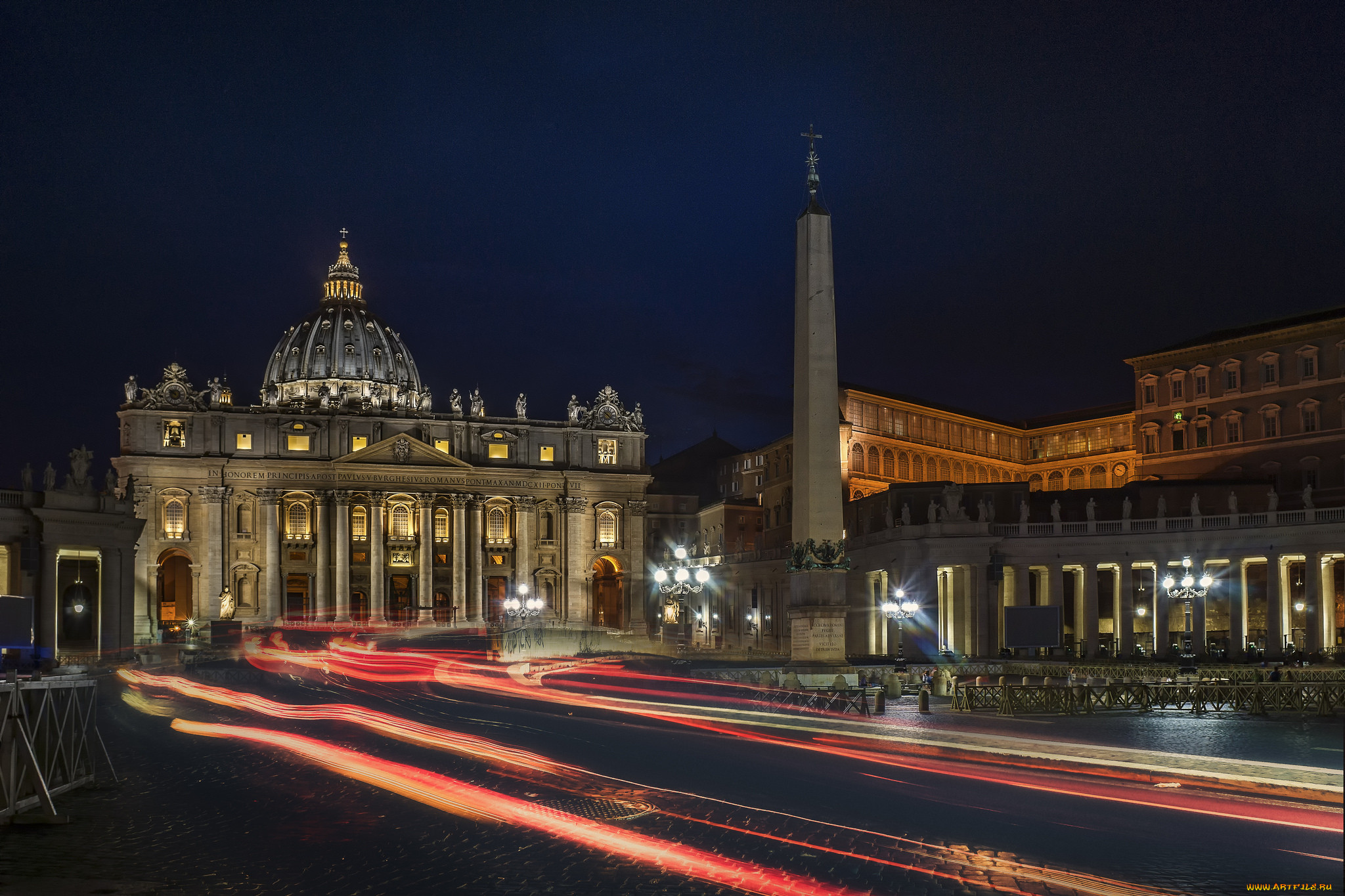 Rome Fire Vatican